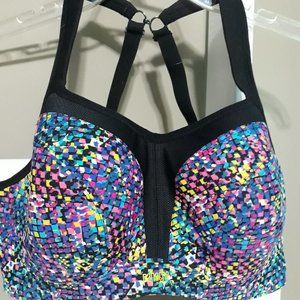 Panache High Impact Sports Bra - Black/multi pixel